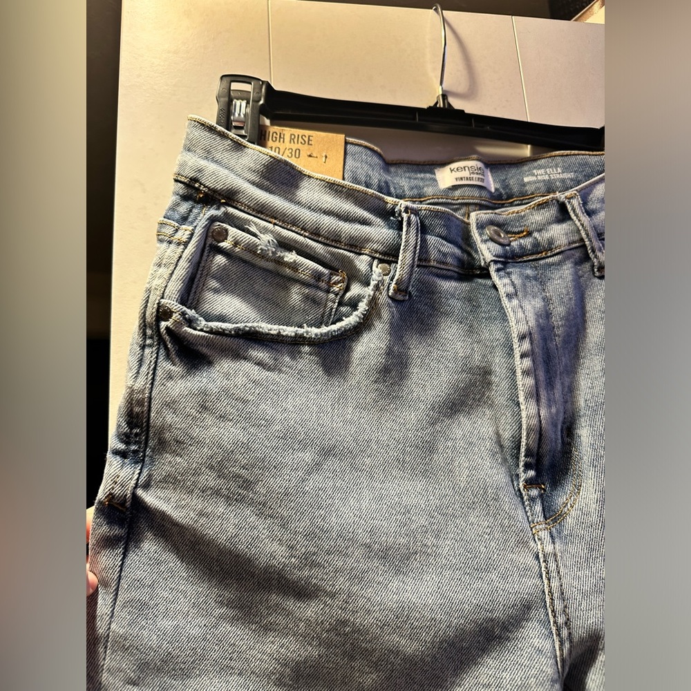 NWT Kensie Jean Vintage Luxe The Ella High-Rise Straight - Picture 5 of 9